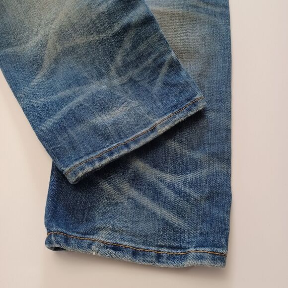 American Eagle Jeans Men's 28X30 Blue ATHLETIC Next Level Airflex Stretch Denim - Picture 6 of 11